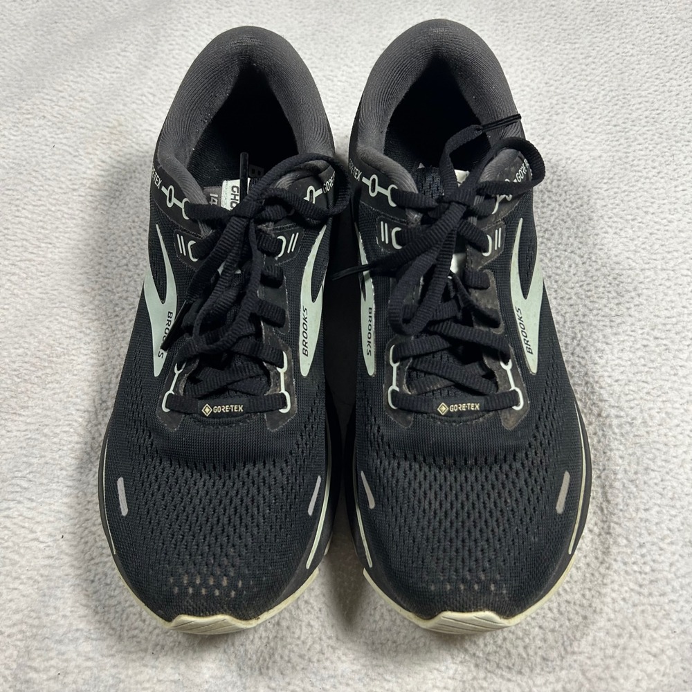 Brooks‎ Ghost 14 GTX Running Shoes Women 9.5 Black Gore-Tex Waterproof Trail